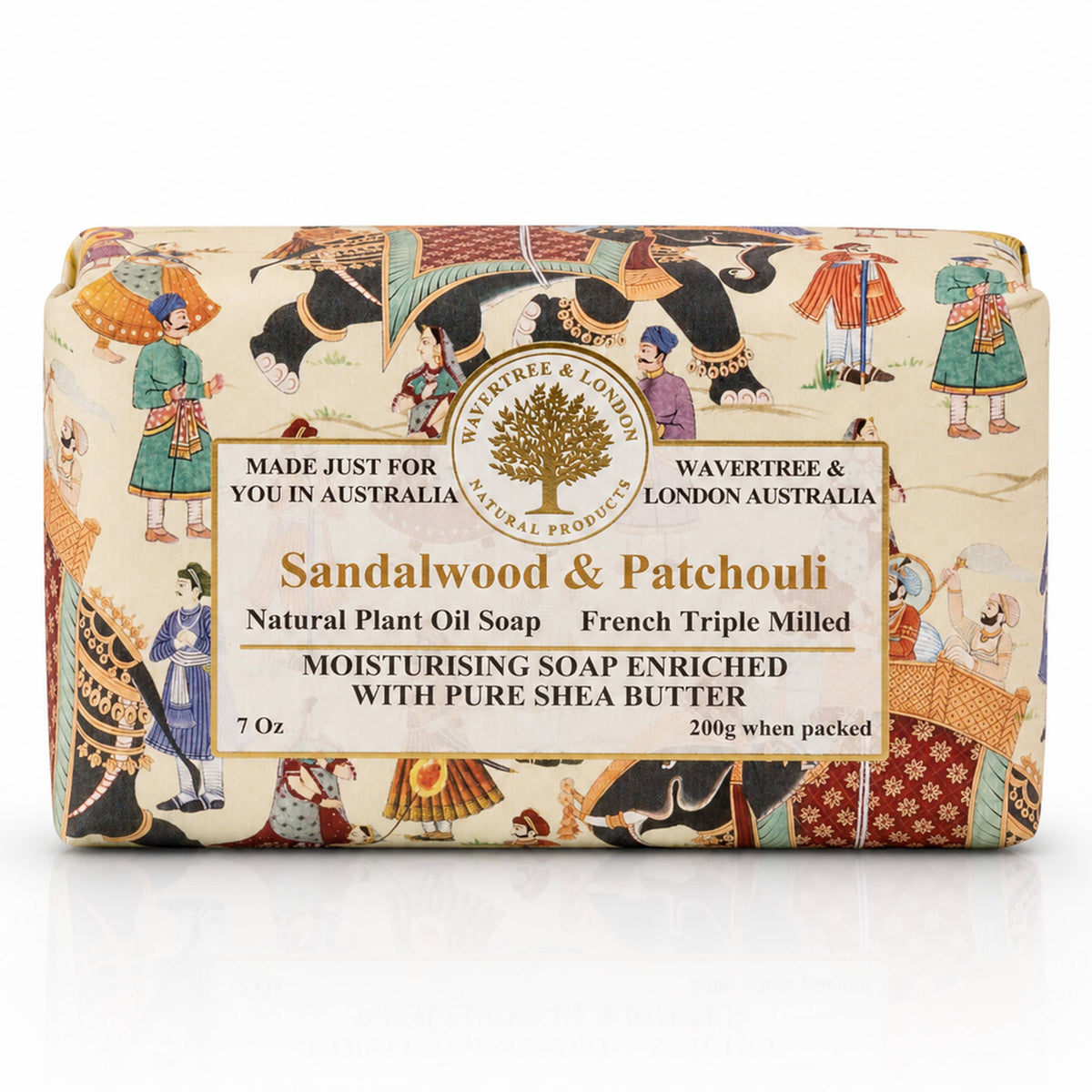 Jabones de lujo de sándalo y pachulí de Wavertree & London “8‑unit pack”