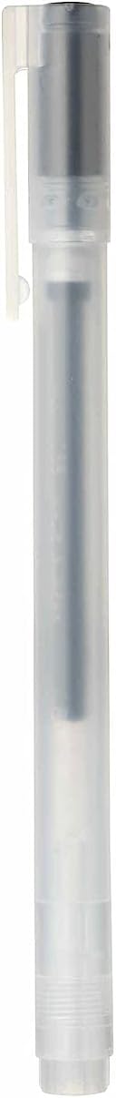 MUJI Gel Ink Ballpoint Pen Cap Type  300 sets of 10‑piece units 0.38 mm Nib Size, Black