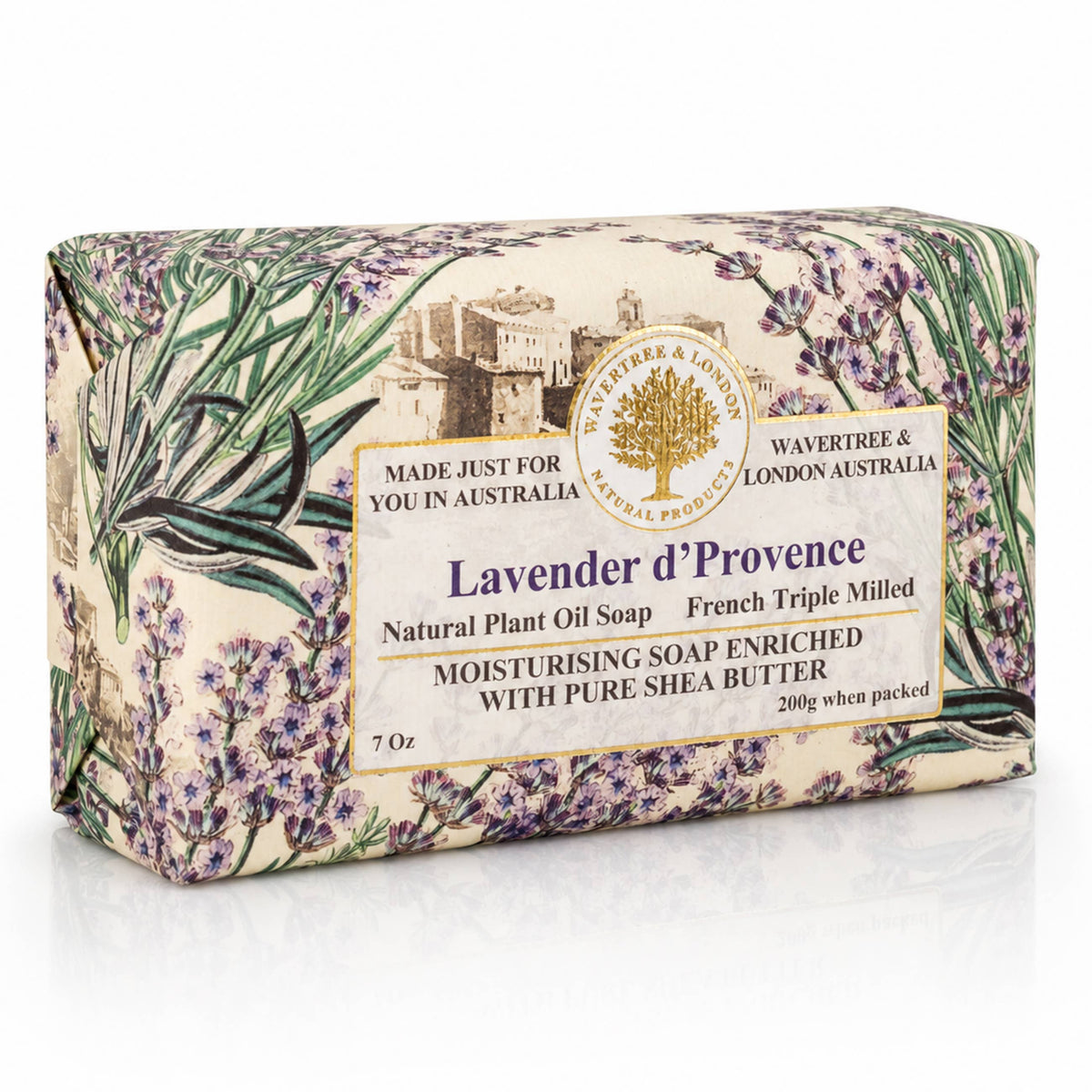 Jabones de lujo Wavertree & London Lavender D'Provence  “8‑unit pack”