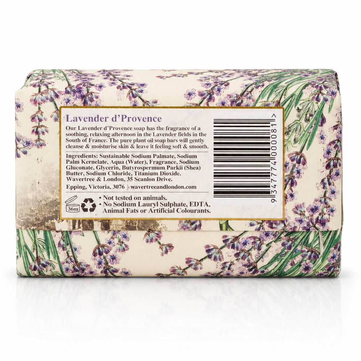 Jabones de lujo Wavertree & London Lavender D'Provence  “8‑unit pack”