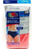 24 Wholesale Men's Fruit Of The Loom 3 Pack Briefs