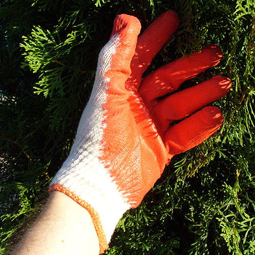 Wholesale Working Gloves - Red Latex Coated Work Gloves - 15 or 300 Pairs