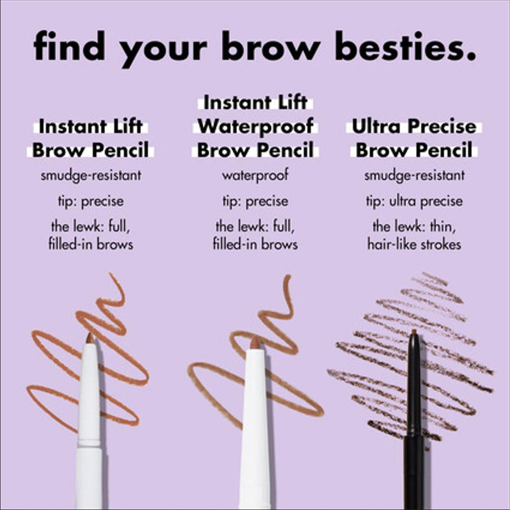 e.l.f. Instant Lift Brow Pencil, Dual-Sided, Taupe