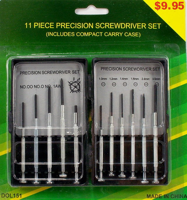 Wholesale Precision Screwdriver Set | 11 Piece Set