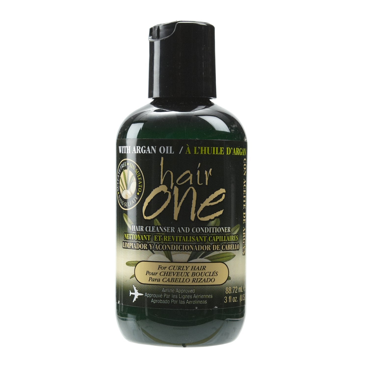 Argan Oil Hair Cleanser Conditioner For Curly Hair