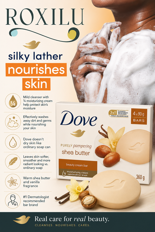 Dove Bar Soap Restoring Shea Butter 90g