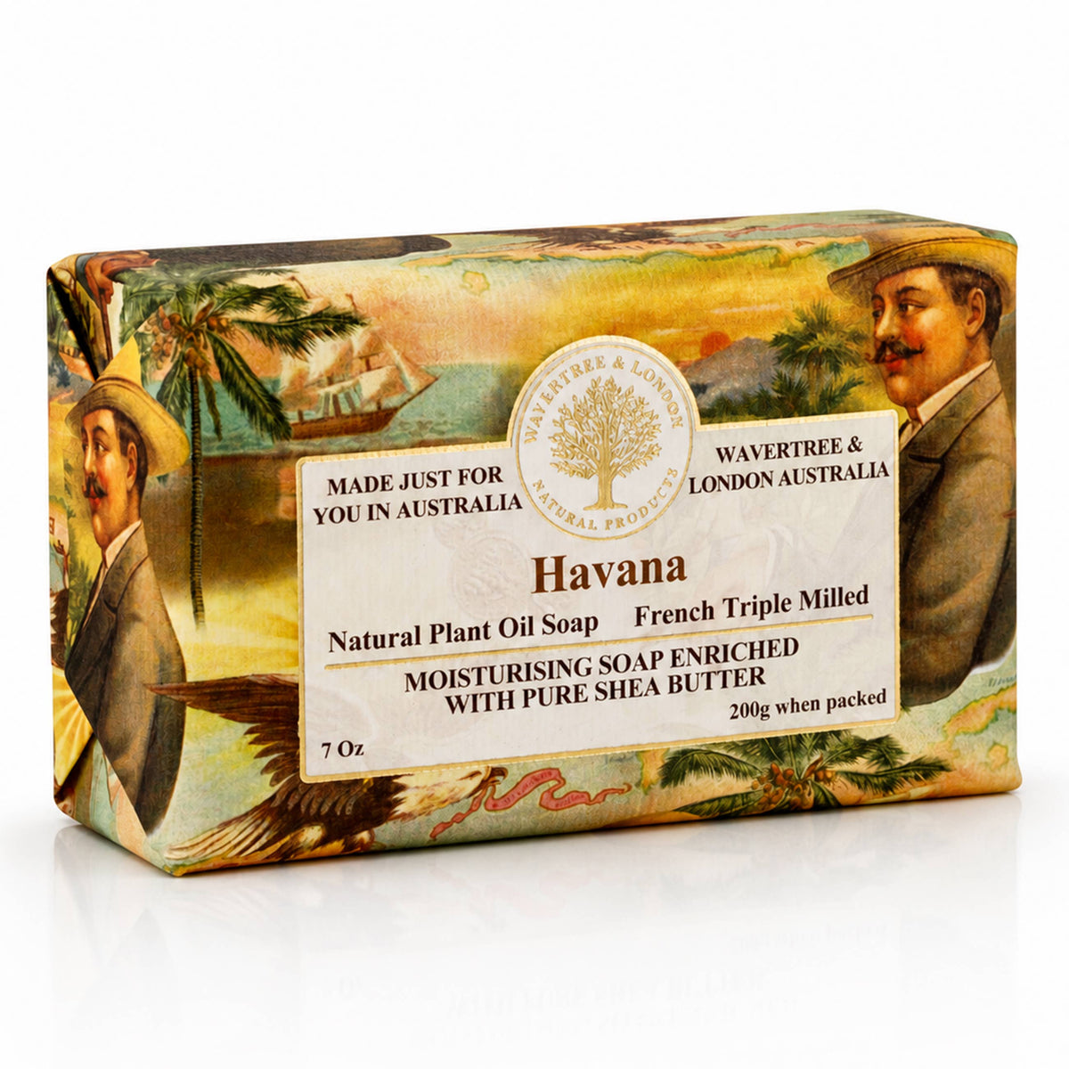 Jabón en barra Wavertree & London Havana “8‑unit pack”