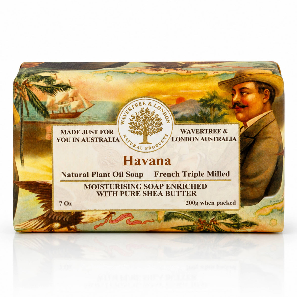 Jabón en barra Wavertree & London Havana “8‑unit pack”