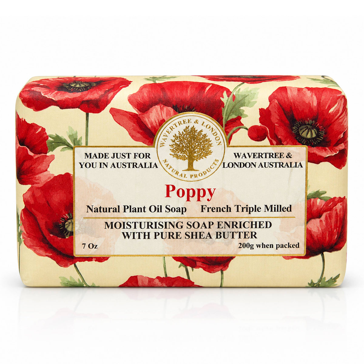 Barras de Jabón de Lujo Wavertree & London Poppy “8‑unit pack”