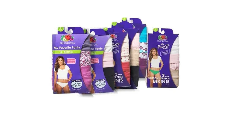 72 Wholesale Women's Fruit Of Loom Underwear