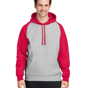 Team 365 Unisex Zone HydroSport™ Heavyweight Colorblock Hooded Sweatshirt (18 Pieces)