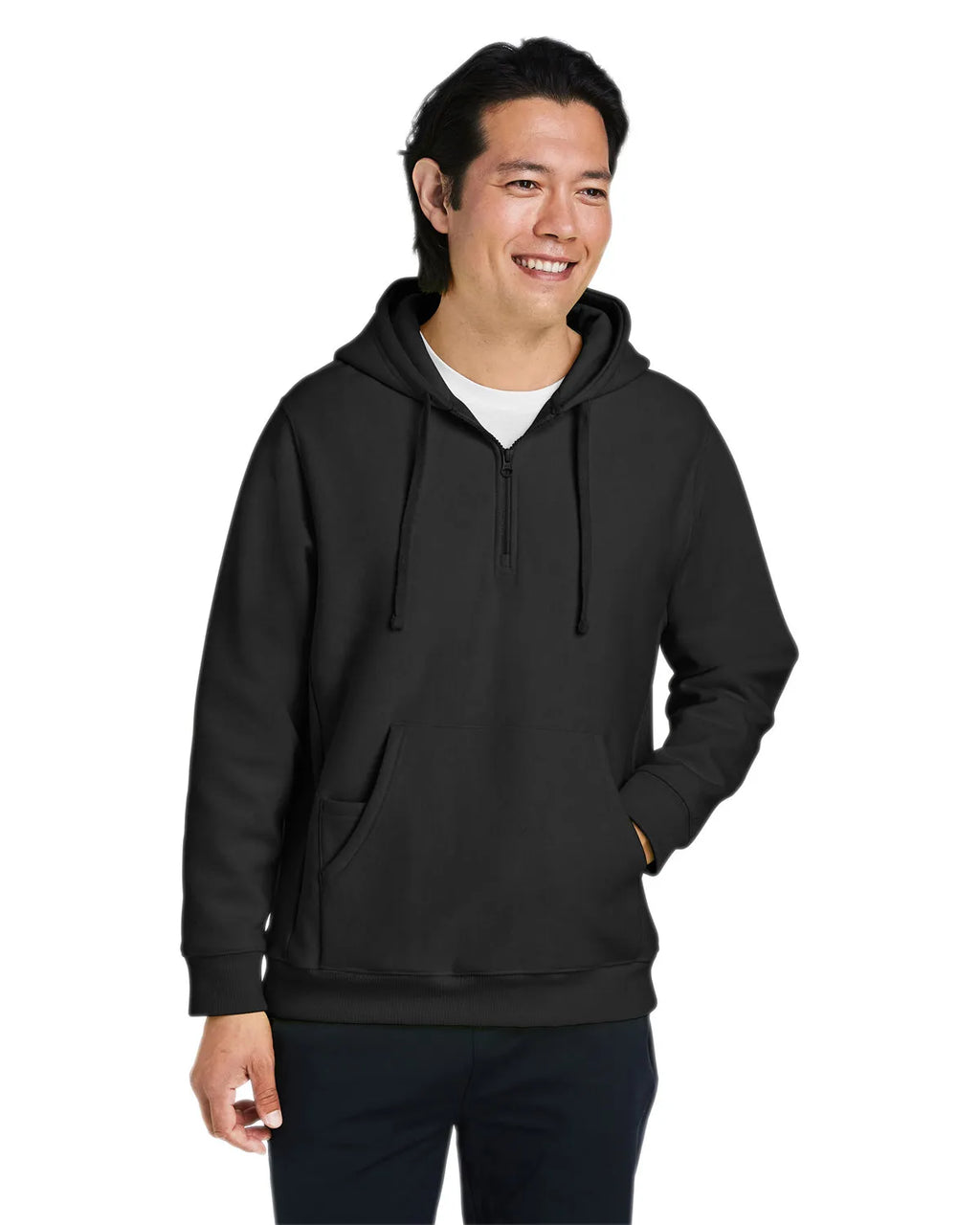 Team 365 Heavyweight Quarter-Zip Hooded Sweatshirt   (20 Pieces)